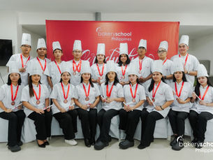 Empowering Futures: Celebrating the Graduation of 18 Talented Bakers from the bakery school in the Philippines.
