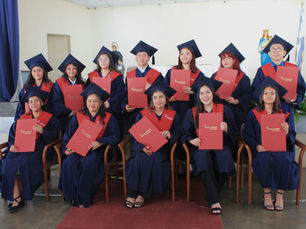 Graduation 1st generation of students El Salvador