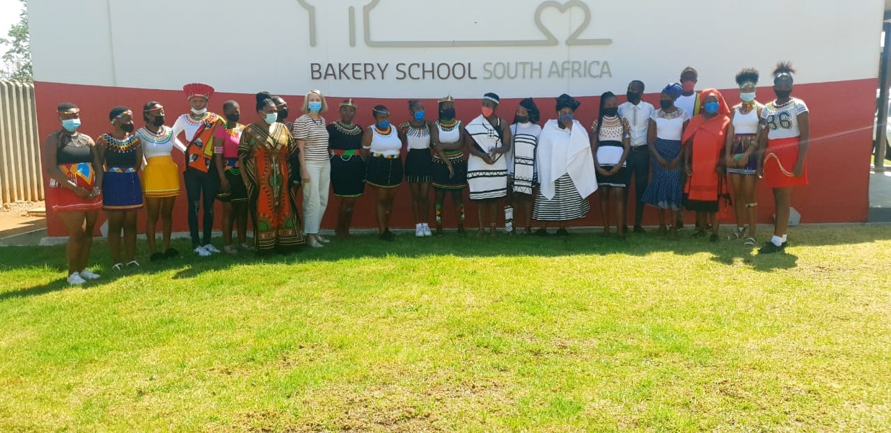 South-African students celebrating heritage day